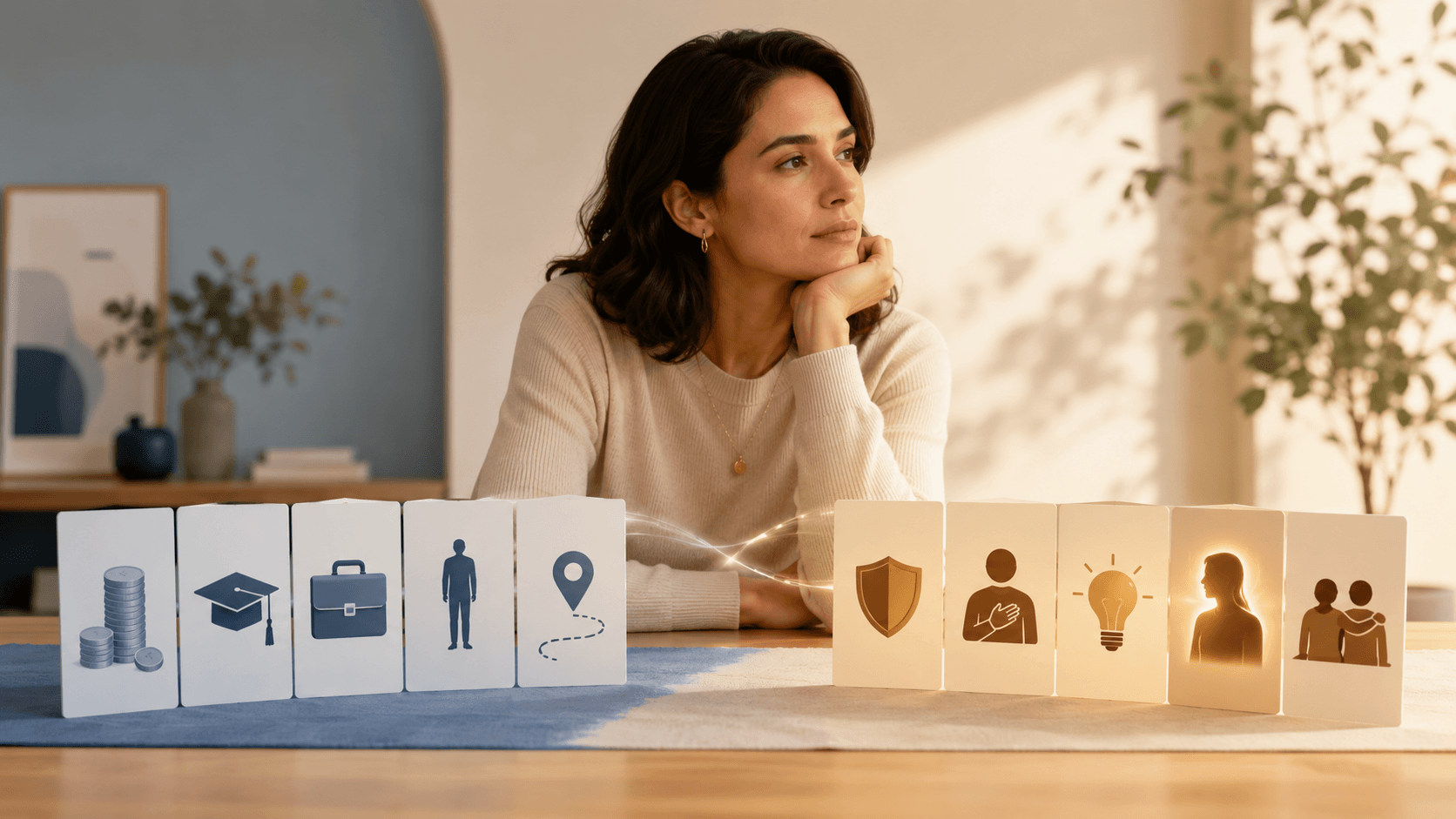 A person examining measurable dating filters and the deeper relationship needs behind them